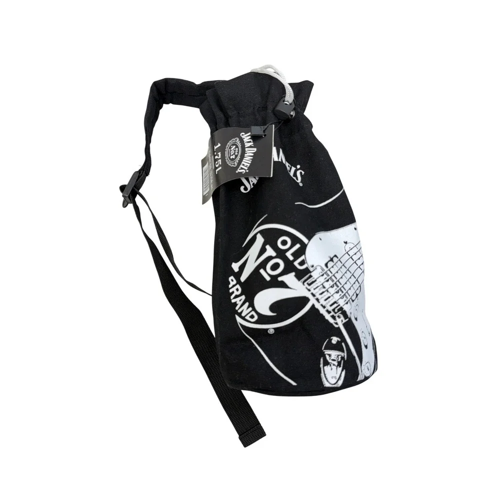 NWT Jack Daniels Music Series 1.75L Sack Bottle Bag Black Guitar 2020/2021 New